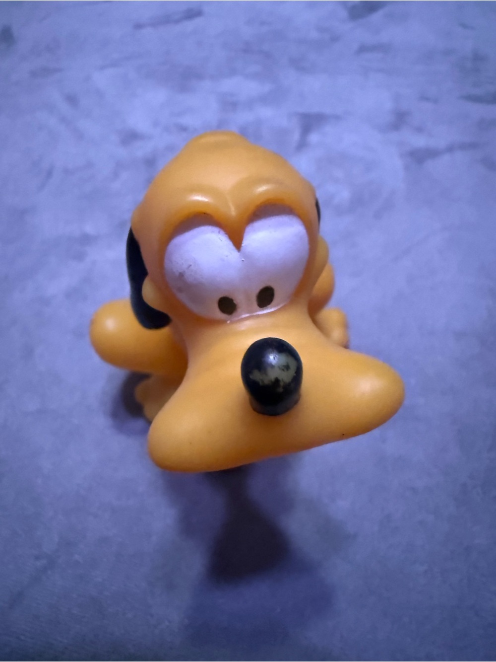 Disney Pluto Sitting Dog Figure Green Collar